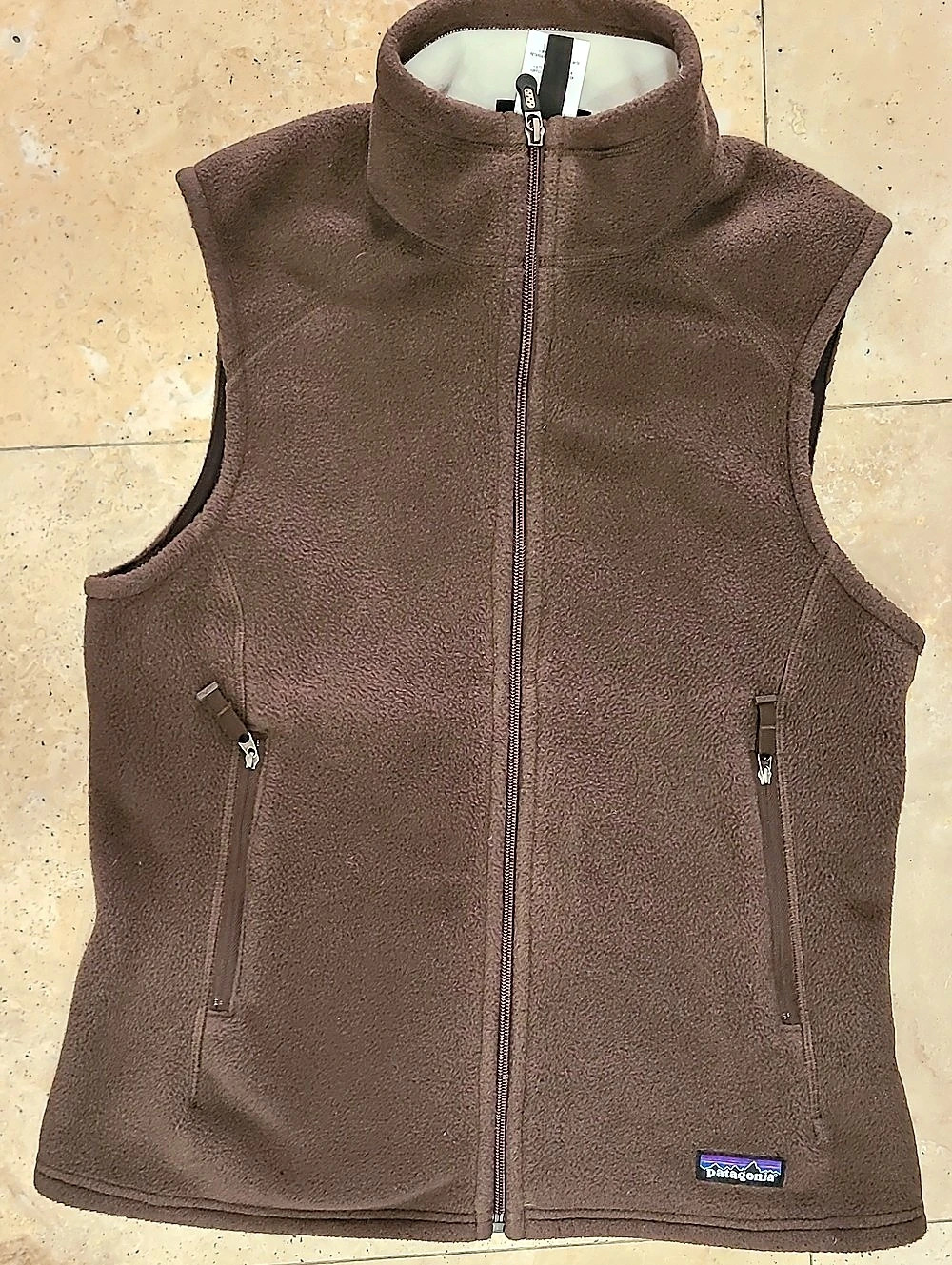Patagonia Synchilla Fleece Vest in Brown Size Medium Like New